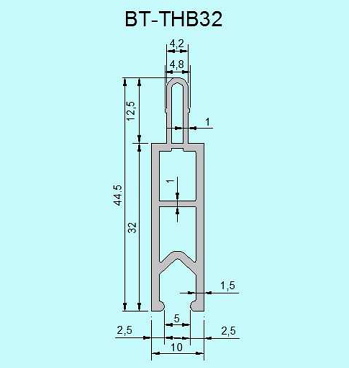 Thermische brug tekening 04